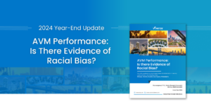 Report Cover Image: 2024 Year-End Update: "AVM Performance: Is There Evidence of Racial Bias?"